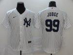 New York Yankees #99 Aaron Judge White Cool Base Stitched Jersey