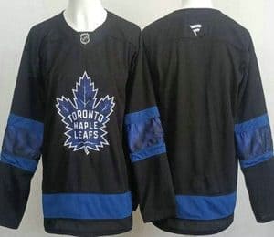 Toronto Maple Leafs Blank Black Alternate Authentic Jersey