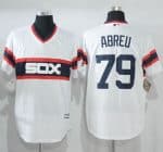 White Sox #79 Jose Abreu White New Cool Base Alternate Home Stitched Jersey
