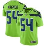 Seahawks #54 Bobby Wagner Green Stitched Limited Jersey