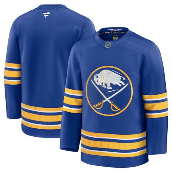 Buffalo Sabres Blank Blue 2024-25 Home Stitched Jersey
