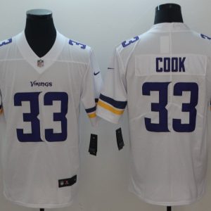 Vikings #33 Dalvin Cook White Vapor Untouchable Limited Stitched Jersey