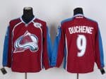 Avalanche #9 Matt Duchene Stitched Red Jersey
