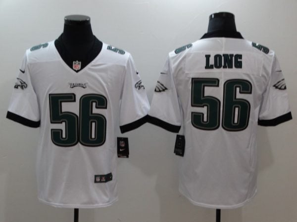 Philadelphia Eagles #56 Chris Long White Vapor Untouchable Limited Stitched Jersey