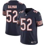 Chicago Bears #52 Drew Dalman Navy 2025 Vapor Stitched Jersey