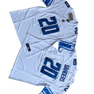 Detroit Lions #20 Barry Sanders White 2023 F.U.S.E. Vapor Untouchable Limited Stitched Jersey