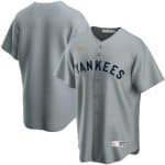 New York Yankees Grey Stitched Jersey.