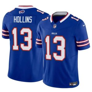Buffalo Bills #13 Mack Hollins Blue 2024 F.U.S.E. Vapor Untouchable Limited Stitched Jersey