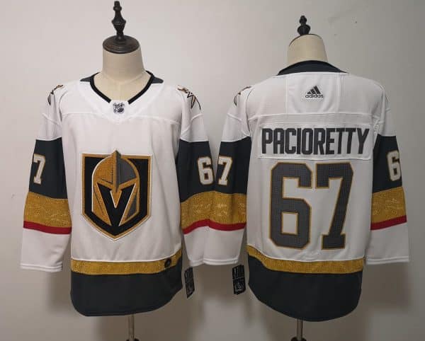 Vegas Golden Knights #67 Max Pacioretty White Stitched Adidas Jersey