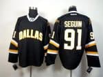 Stars #91 Tyler Seguin Black Stitched Jersey