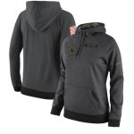 Dallas Cowboys Nike Anthracite Salute To Service Player Performance Hoodie