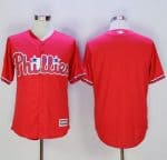 Phillies Blank Red New Cool Base Stitched Jersey