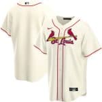St. Louis Cardinals Blank Cream Cool Base Stitched Jersey
