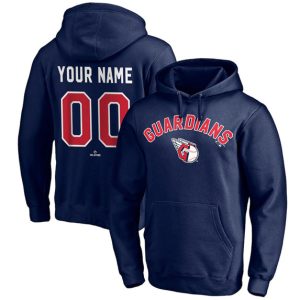 Cleveland Guardians Customized Navy Hoodie