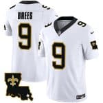 New Orleans Saints #9 Drew Brees White 2023 F.U.S.E. 1987 Legacy Vapor Stitched Jersey