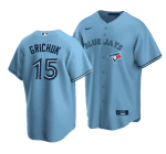 Toronto Blue Jays #15 Whit Merrifield Light Blue Cool Base Stitched Jersey