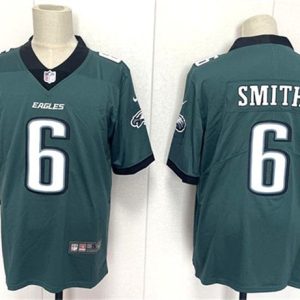 Philadelphia Eagles #6 DeVonta Smith Green 2024 New Vapor Untouchable Limited Football Stitched Jersey