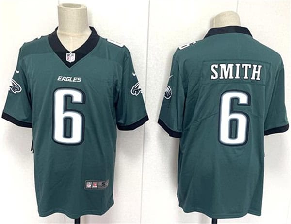 Philadelphia Eagles #6 DeVonta Smith Green 2024 New Vapor Untouchable Limited Football Stitched Jersey