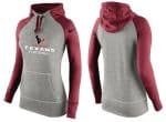 Nike Houston Texans Performance Hoodie Grey Red_2
