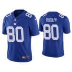 New York Giants #80 Kyle Rudolph Blue Vapor Untouchable Limited Stitched Jersey
