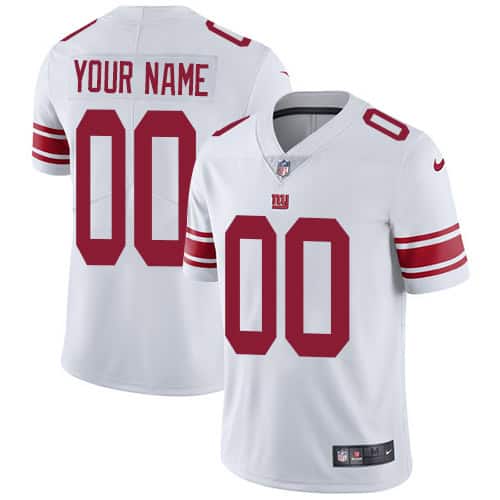 New York Giants ACTIVE PLAYER Custom White Vapor Untouchable Limited Stitched NFL Jersey