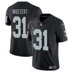 Las Vegas Raiders #31 Raheem Mostert Black 2025 Vapor Stitched Jersey