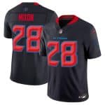 Houston Texans #28 Joe Mixon Navy 2024 2nd Alternate F.U.S.E Vapor Stitched Jersey