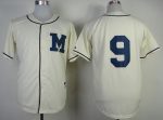 Brewers #9 Jean Segura Cream 1913 Turn Back The Clock Stitched Jersey
