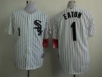 White Sox #1 Adam Eaton White Cool Base Stitched Jersey