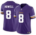 Minnesota Vikings #8 Sam Howell Purple 2024 F.U.S.E. Vapor Untouchable Limited Football Stitched Jersey