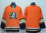 Ducks Blank Orange Alternate Stitched Jersey