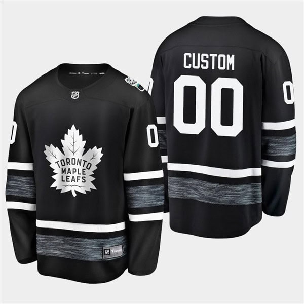 Toronto Maple Leafs Custom 2019 NHL All Star Black Stitched Jersey
