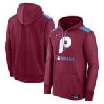 Philadelphia Phillies Burgundy Collection Performance Pullover Hoodie