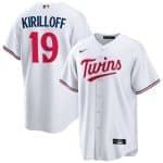 Minnesota Twins #19 Alex Kirilloff White Cool Base Stitched Jersey
