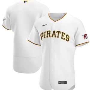 Pittsburgh Pirates White Flex Base Stitched Jersey