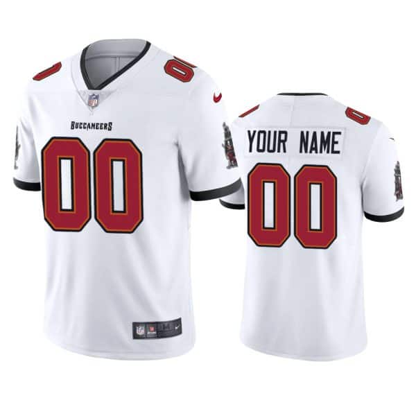 Tampa Bay Buccaneers Customized 2020 White Vapor Untouchable Limited Stitched NFL Jersey