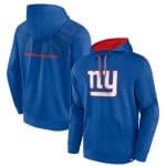 New York Giants Blue Defender Evo Pullover Hoodie