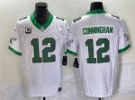 Philadelphia Eagles #12 Randall Cunningham White 2023 F.U.S.E. With C Patch Vapor Untouchable Stitched Jersey