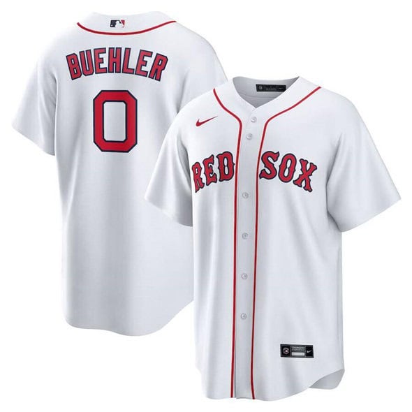 Boston Red Sox #0 Walker Buehler White 2025 Home Limited Stitched Jersey