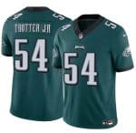 Philadelphia Eagles #54 Jeremiah Trotter Jr Green 2024 Draft F.U.S.E. Vapor Untouchable Limited Stitched Jersey