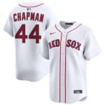 Boston Red Sox #44 Aroldis Chapman White 2025 Home Limited Stitched Jersey