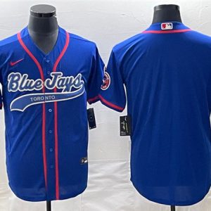 Toronto Blue Jays Blank Royal Cool Base Stitched Jersey
