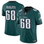 Philadelphia Eagles #68 Jordan Mailata Green 2025 F.U.S.E. With 2-Star C Patch Vapor Untouchable Limited Stitched Jersey