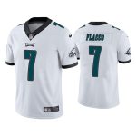 Philadelphia Eagles #7 Joe Flacco White Vapor Untouchable Limited Stitched Jersey