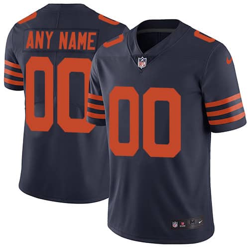 Bears Customized Navy Blue Alternate Vapor Untouchable Stitched Limited Jersey