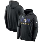 Los Angeles Rams 2022 Black Super Bowl LVI Champions Pullover Hoodie