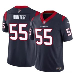 Houston Texans #55 Danielle Hunter Navy 2024 F.U.S.E Vapor Untouchable Limited Stitched Jersey
