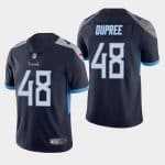 Tennessee Titans #48 Navy Vapor Untouchable Stitched Jersey