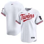 Minnesota Twins Blank White 2024 Home Limited Cool Base Stitched Jersey