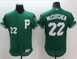 Pirates #22 Andrew McCutchen Green Celtic Flexbase Authentic Collection Stitched Jersey